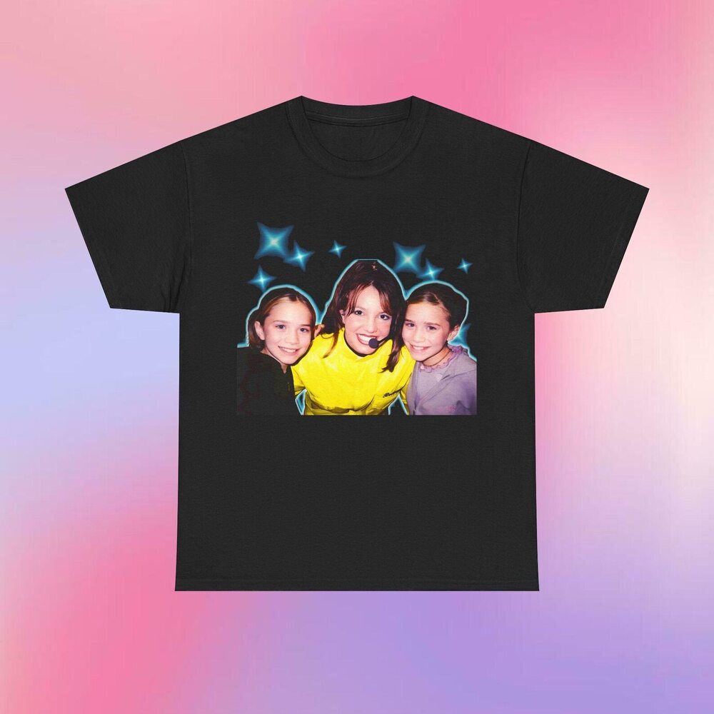 Mary Kate And Ashley Y2K Pop Culture Tee